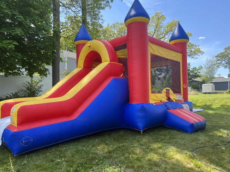 Red Slide Combo Bounce House W/Slide