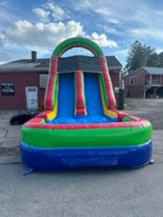 20 foot  Slide w/pool