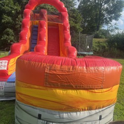 IMG 7296 1751581661 15' Fire Marble Inflatable Water Slide